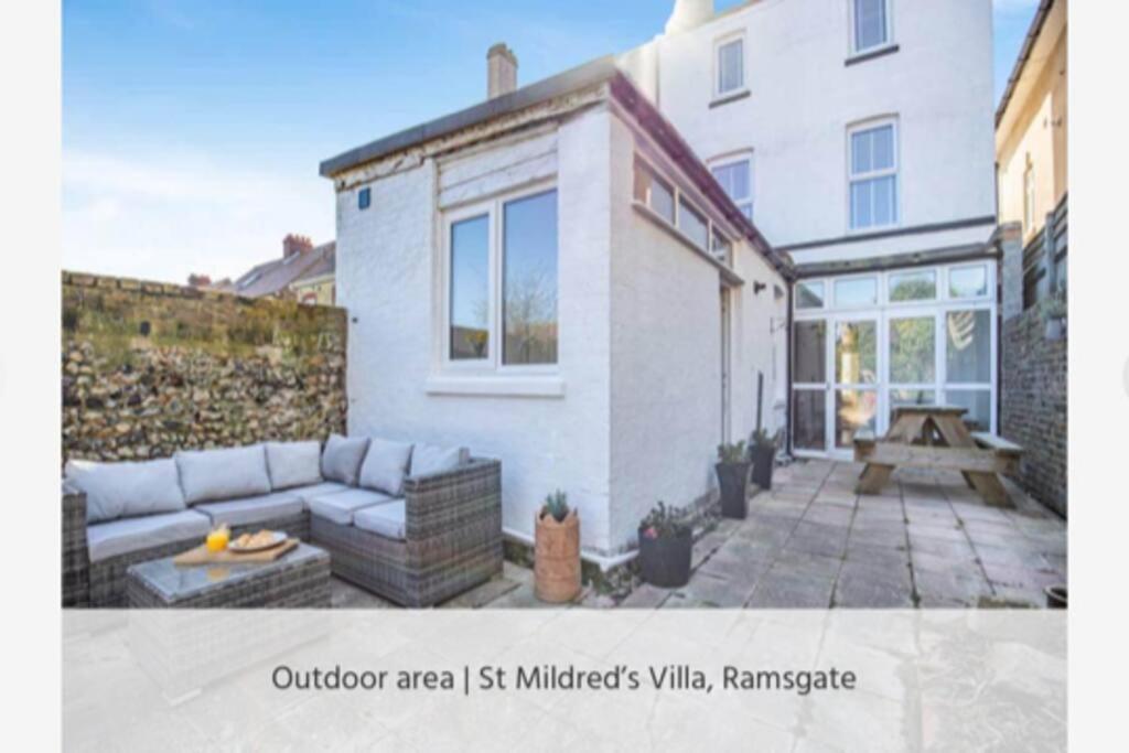 St Mildreds Villa, Ramsgate Royal Harbour, Kent Zewnętrze zdjęcie
